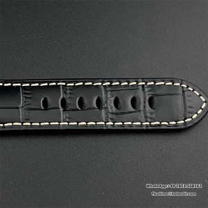 VSF P9000 PAM1312 44mm Luminor Black Dial Black Leather Strap - Image 3