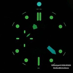 VSF P9000 PAM961 47mm Submersible Carbon Black Dial Green Rubber Strap - Image 5