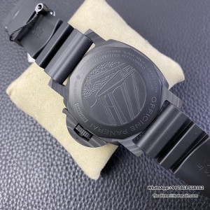 VSF P9010 PAM1039 47mm Submersible Carbon Grey Sail Dial Black Rubber Strap - Image 5