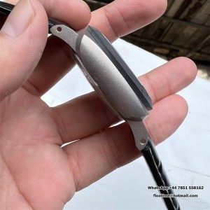 VSF P9010 PAM1096 42mm Luminor GMT Titanium Black Dial Black Leather Strap - Image 5