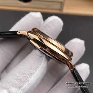 VSF P9001 PAM908 42mm Luminor RG Black Dial Black Leather Strap - Image 3