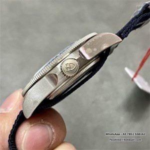 M+ 8N-24 Pelagos 42mm Titanium Blue Ceramic Bezel Blue Dial Nylon Strap - Image 6