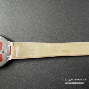 AF NH05A Ballon Bleu De Cartier 33mm Pink Dial Pink Leather Strap - Image 5