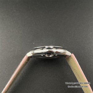 AF NH05A Ballon Bleu De Cartier 33mm Pink Dial Pink Leather Strap - Image 7