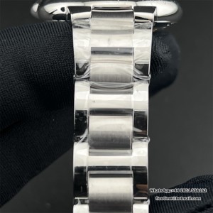 AF NH05A Ballon Bleu De Cartier 33mm White Dial Diamond Marker Two Hands SS Bracelet - Image 6