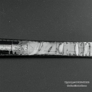 AF NH05A Ballon Bleu De Cartier 33mm White Dial Black Leather Strap - Image 6