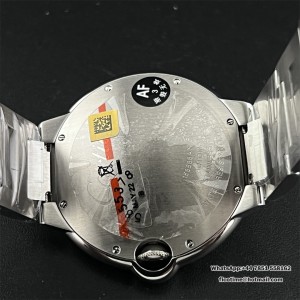 V6 A2824 Ballon Bleu De Cartier 42mm White Dial SS Bracelet - Image 9