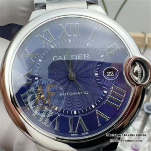 AF A2824 Ballon Bleu De Cartier 42mm Blue Dial SS Bracelet - Image 6