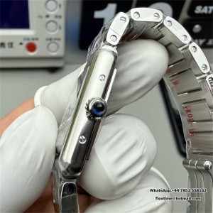 AF Swiss Quartz Tank Must 29.5x22mm White Dial SS Bracelet - Image 5