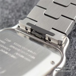 BVF MY9015 Santos Large 40mm Blue Dial SS Bracelet - Image 5