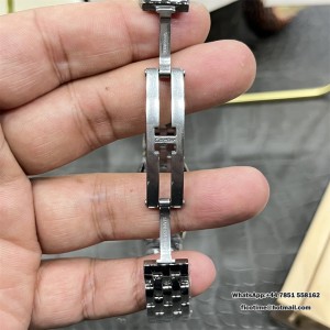 BVF Swiss Quartz PANTHERE 22mm White Dial SS Bracelet - Image 3