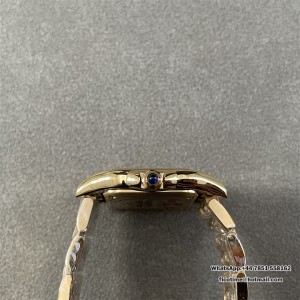 BVF Swiss Quartz PANTHERE 22mm YG White Dial YG Bracelet - Image 5