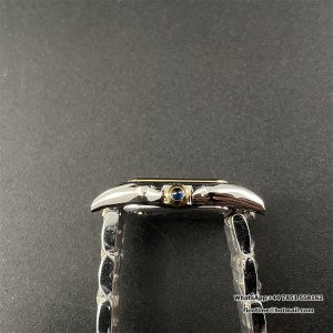 BVF Swiss Quartz PANTHERE 22mm YG/SS White Dial YG/SS Bracelet - Image 4