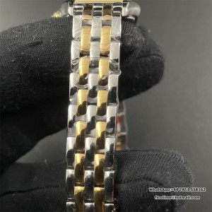 BVF Swiss Quartz PANTHERE 22mm YG/SS White Dial YG/SS Bracelet - Image 6