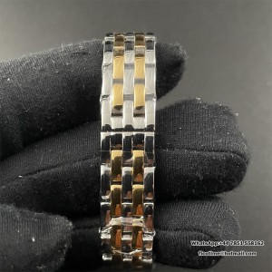 BVF Swiss Quartz PANTHERE 22mm YG/SS White Dial YG/SS Bracelet - Image 7