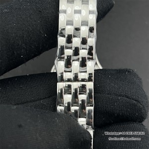 BVF Swiss Quartz PANTHERE 22mm Diamond Bezel White Dial SS Bracelet - Image 7
