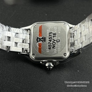 BVF Swiss Quartz PANTHERE 22mm Diamond Bezel White Dial SS Bracelet - Image 9