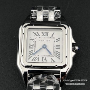 BVF Swiss Quartz PANTHERE 27mm White Dial SS Bracelet - Image 2