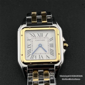 BVF Swiss Quartz PANTHERE 27mm YG/SS White Dial YG/SS Bracelet - Image 2