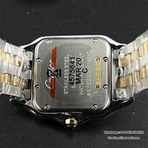 BVF Swiss Quartz PANTHERE 27mm YG/SS White Dial YG/SS Bracelet - Image 9