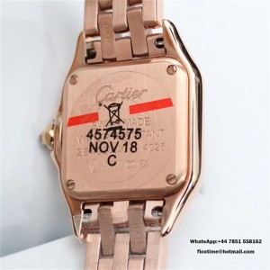 BVF Swiss Quartz PANTHERE 27mm RG Diamond Bezel White Dial RG Bracelet - Image 2