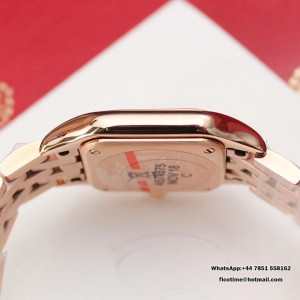 BVF Swiss Quartz PANTHERE 27mm RG Diamond Bezel White Dial RG Bracelet - Image 4