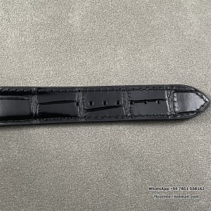 F1F Swiss Quartz Santos Dumont 43.5*31.4mm RG/SS White Dial Black Leather Strap - Image 2