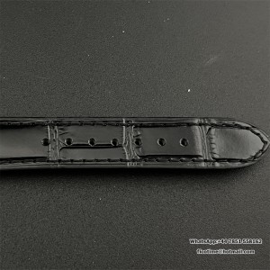 F1F Swiss Quartz Santos Dumont 38*27.5mm White Dial Black Leather Strap - Image 6