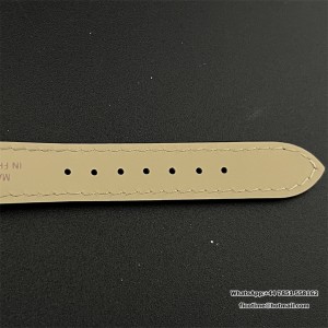 F1F Swiss Quartz Santos Dumont 38*27.5mm White Dial Black Leather Strap - Image 7