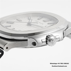PPF A324SC Nautilus 5711 40mm White Black Rubber Strap - Image 4