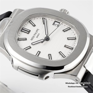 PPF A324SC Nautilus 5711 40mm White Black Rubber Strap - Image 8