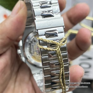 PPF A324SC Nautilus 5711 40mm Tiffany Blue Dial SS Bracelet - Image 7