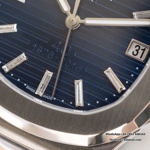 PPF A324SC Nautilus 5711 40th Annyversery 40mm Blue Dial SS Bracelet - Image 4