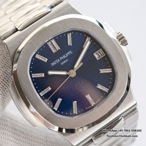 PPF A324SC Nautilus 5711 40th Annyversery 40mm Blue Dial SS Bracelet - Image 5