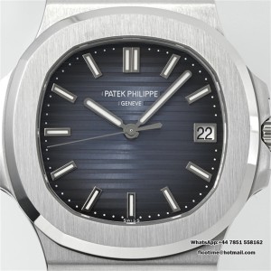 PPF A324SC Nautilus 5711 40mm Blue Dial SS Bracelet - Image 3