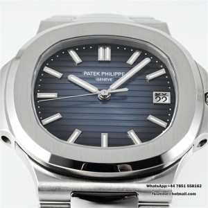 PPF A324SC Nautilus 5711 40mm Blue Dial SS Bracelet - Image 4