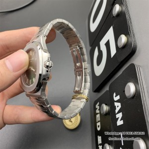 PPF A324SC Nautilus 5711 40mm Green Dial SS Bracelet - Image 6