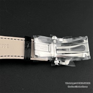 3KF A324SC Nautilus 5711 40mm Grey Dial Black Leather Strap - Image 5