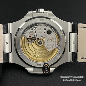 3KF A324SC Nautilus 5711 40mm Grey Dial Black Leather Strap - Image 6