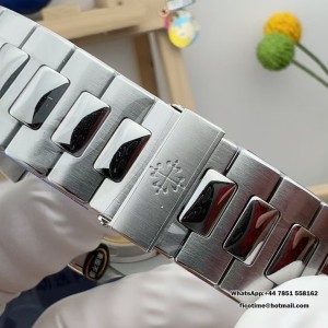 3KF A324SC Nautilus 5711 40mm White Dial SS Bracelet - Image 4