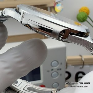 3KF A324SC Nautilus 5711 40mm White Dial SS Bracelet - Image 6