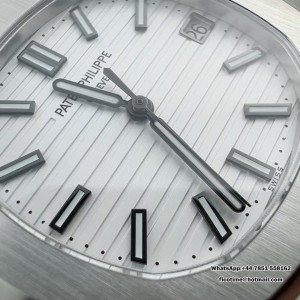 3KF A324SC Nautilus 5711 40mm White Dial SS Bracelet - Image 8