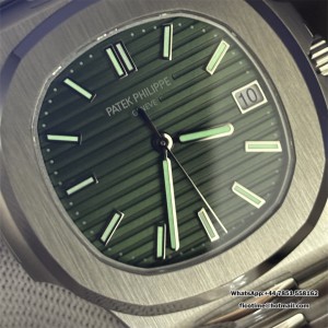 3KF A324SC Nautilus 5711 40mm Green Dial SS Bracelet - Image 3