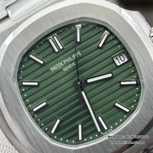3KF A324SC Nautilus 5711 40mm Green Dial SS Bracelet - Image 7