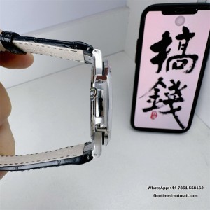 3KF A324SC Nautilus 5711 40mm Green Dial Black Leather Strap - Image 3