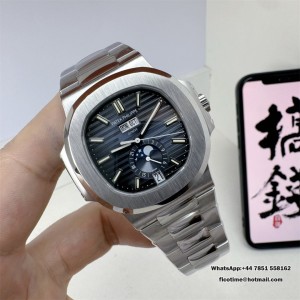 PPF A324SC Nautilus 5726 40mm Blue Dial SS Bracelet - Image 6