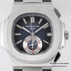 PPF A28-520 Nautilus 5980 40.5mm Blue Dial SS Bracelet - Image 4