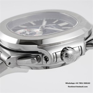 PPF A28-520 Nautilus 5980 40.5mm Blue Dial SS Bracelet - Image 9