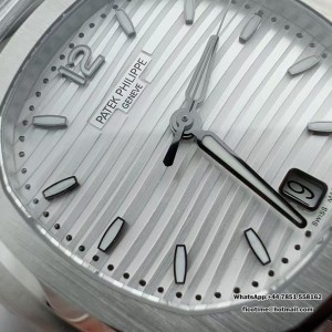 3KF A324SC Nautilus 7118 35.2mm White Dial SS Bracelet - Image 3