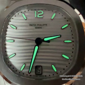 3KF A324SC Nautilus 7118 35.2mm White Dial SS Bracelet - Image 6